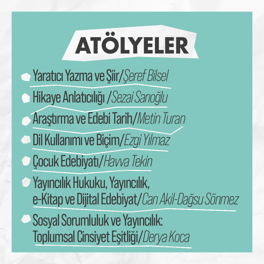 Yetişkin Tüm Atölyeler